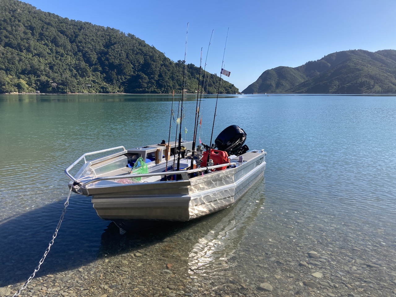 Nelson Tasman hills panorama
